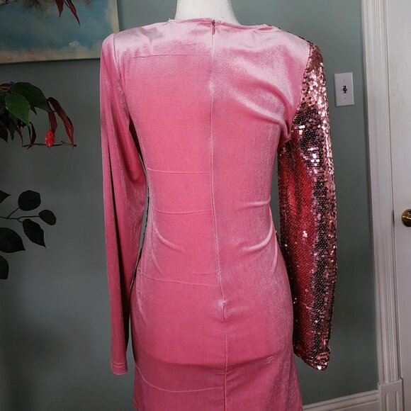 Pink Roxy Sequin Dress - Picture 3 of 3